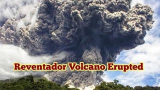 Reventador Volcano Erupted In Ecuador Stratovolcano South America IndoPacific Ring Of Fire [upl. by Ogeid]