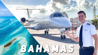 Island Hopping In A Regional Jet  Miami To The Bahamas [upl. by Rollo]