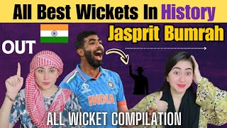 Jasprit Bumrah All Best Wickets Compilation Video  Jasprit Bumrah Wickets  Indian Cricket Player [upl. by Seadon]