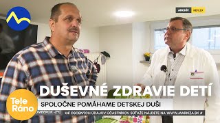 Nadácia Markíza  pomáha s duševným zdravím detí  Teleráno [upl. by Iene875]