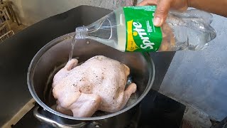 Once you do this you will never buy chicken from restaurant  Super yummy whole chicken recipe [upl. by Hoffer]