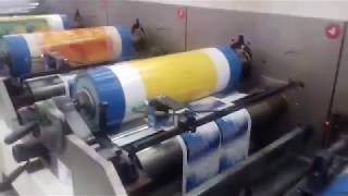 Nilpeter FA6  9 Colour Flexo Press [upl. by Tsenrae113]