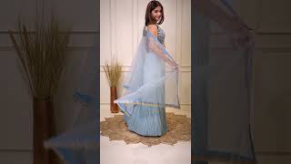 Beautiful Blue Bridesmaid Lehenga Design [upl. by Ginnie]