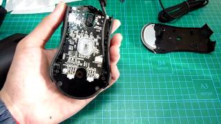 Coolermaster Mastermouse Pro L 分解動画 [upl. by Areta895]