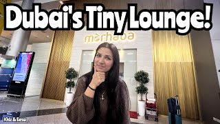 Marhaba Lounge Dubai International Airport DXB  Free with Priority Pass travel airport [upl. by Nafis]