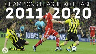 ALL GOALS amp GAMES from the Champions League Knockout Phase 20112020 [upl. by Matthia]