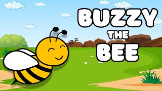 Bee Song  Beehive Song  Bees Go Buzzing  Childrens Nursery Rhymes  Animals Song Buzzy The Bee [upl. by Martinic]