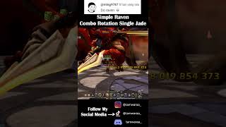 Simple Raven Rotation Combo Single Jade  Dragon Nest [upl. by Eleonora]