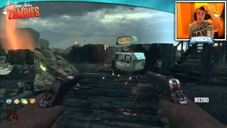 Black Ops 2 Zombies Nuketown Round 36 GameplayTutorial wSyndicate [upl. by Kerri902]