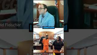 Violent Stalker Felon Loses His Cool In Court Gets Locked Up AGAIN [upl. by Flodnar]