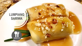 Lumpiang Sariwa with Wrapper Recipe [upl. by Nossah499]