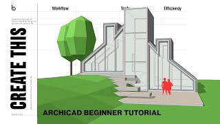 ArchiCAD Project Design For Beginners Tutorial  ArchiCAD 26 [upl. by Wendolyn407]