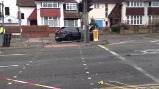 Wakerley Road crash [upl. by Akienaj103]