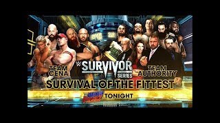 Team Cena Vs Team Authority  WWE SURVIVOR SERIES 2014 HIGHLIGHTS [upl. by Onej]