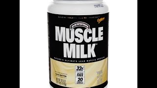 Cytosport Muscle Milk Cake Batter Protein Powder Review [upl. by Ellerad]