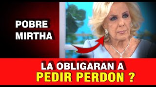 REVUELO EN LA TV por la denuncia que involucra a Mirtha Legrand [upl. by Jammie]