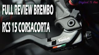 FULL REVIEW MASTER REM BREMBO CORSA CORTA RCS 15  APAKAH SESUAI DENGAN HARGA [upl. by Eehsar]