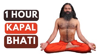 1 Hour Kapal Bhati Pranayam [upl. by Trelu198]