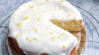 ZITRONENKUCHEN  lemon cake  schnell amp einfach  saftig  Rezept [upl. by Victoria]