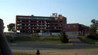 Atchison Hospital implosion [upl. by Annohsat333]