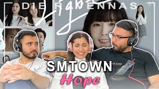 Reaktion auf SMTOWN  Hope 빛 SMTOWN LIVE quotCulture Humanityquot  Die Ravennas [upl. by Ylliw]