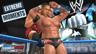 Extreme Moments of WWE Smackdown VS Raw 2007 [upl. by Orabla724]