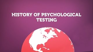 Psychological Assessment Lesson 2  History of Psychological Testing [upl. by Ybbil622]