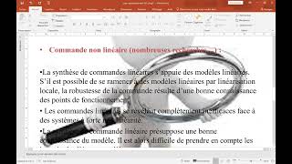 Introduction aux cours dasservissement Master 1 automatique [upl. by Kelton]