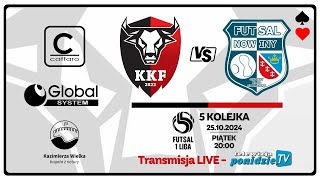 KKF Caffaro Global System Kazimierza Wielka vs GKS Futsal Nowiny  transmisja LIVE [upl. by Klotz]