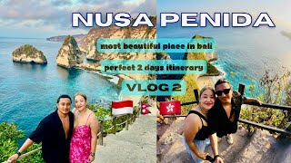 NUSA PENIDA  MOST BEAUTIFUL ISLAND IN BALI 🇮🇩  Kelingking Beach  Diamond Beach  Tree House [upl. by Edan978]