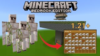 Hướng Dẫn Cách Làm Máy Farm Sắt Trong Minecraft Pe 121 [upl. by Eniamor]