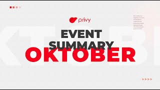 Privy Event Summary  Oktober [upl. by Corbett]