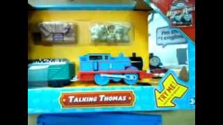 Face Changing Talking Thomas きかんしゃトーマスプラレール [upl. by Hailahk]