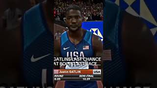 Gatlin beats Bolt after Years shorts sprint trackandfield [upl. by Meekahs]