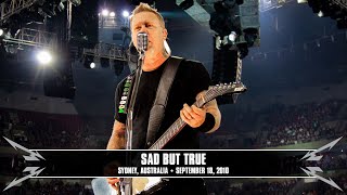 Metallica Sad But True Sydney Australia  September 18 2010 [upl. by Gavrah591]