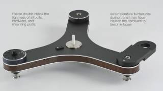 Turntable Innovation Basic and tonearm TT 5 from Clearaudio  user manual [upl. by Attiuqram73]