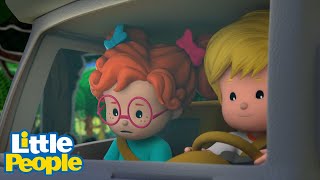 Road Trip  Fisher Price Little People  Super Compilation  Kids Movie [upl. by Kevon]