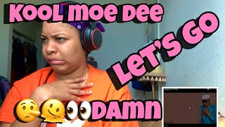 KOOL MOE DEE “ LETS GO “ REACTION [upl. by Nawyt]