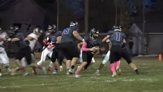 Platte Valley high school football wins against StewartsvilleOsborn [upl. by Nwadrebma]