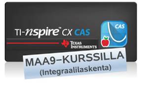 TINspire CX CAS  vMAA9kurssilla [upl. by Niemad726]