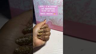 DIY Dip Powder Nails nails azurebeauty explorepage diy [upl. by Ahtiekal]