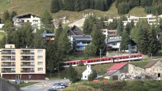 ferrovia Matterhorn Gottardban Glacier Exspress 2° Andermatt  Disentis [upl. by Thirzia]