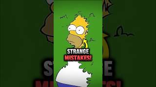 Simpsons Editing Disasters That Somehow Made It to Air 🤪 simpsons mistakes shorts [upl. by Hairabez617]