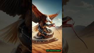 Python vs Eagle Desert Showdown youtubeshorts [upl. by Alvarez]