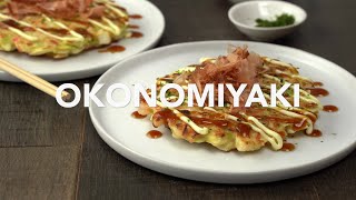 Easy Okonomiyaki Recipe [upl. by Colvert]