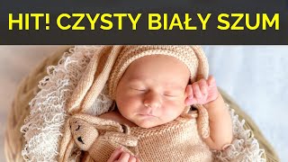 Najlepszy Czysty biały szum dla niemowlaka 4 GODZINY Lepszy niż szum suszarki i szum odkurzacza [upl. by Brainard]