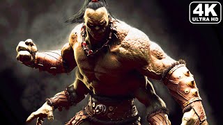 Kung Lao Vs Goro amp Kintaro Fight Scene 4K ULTRA HD  MORTAL KOMBAT [upl. by Narrad30]