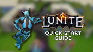 START HERE Lunite Quick Start Guide  Lunite RSPS  Giveaway [upl. by Zetrac513]