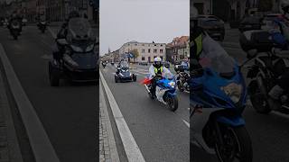 II Motocyklowa Parada Niepodległości w Miłosławiu 🇵🇱 [upl. by Ahseid]