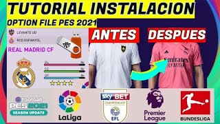 COMO LICENCIAR PES 2021 FACIL Y RAPIDO OPTION FILE PS4 PC [upl. by Goldin975]